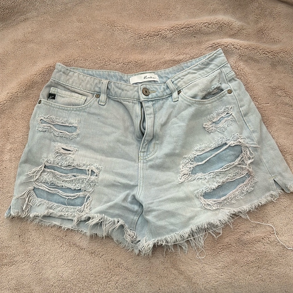 KanCan cutoff shorts